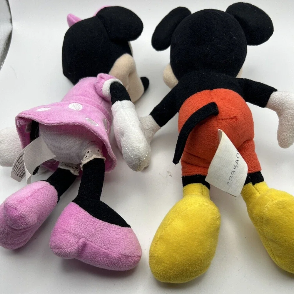Disney Mickey Mouse And Minnie Mouse Just Play Stuffed Animal Plush‎